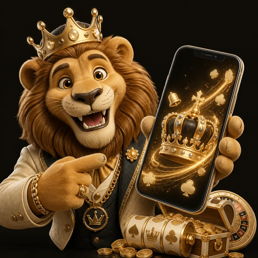 Smartphone with crown — Red Lion