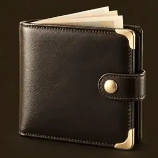 Leather wallet — Red Lion