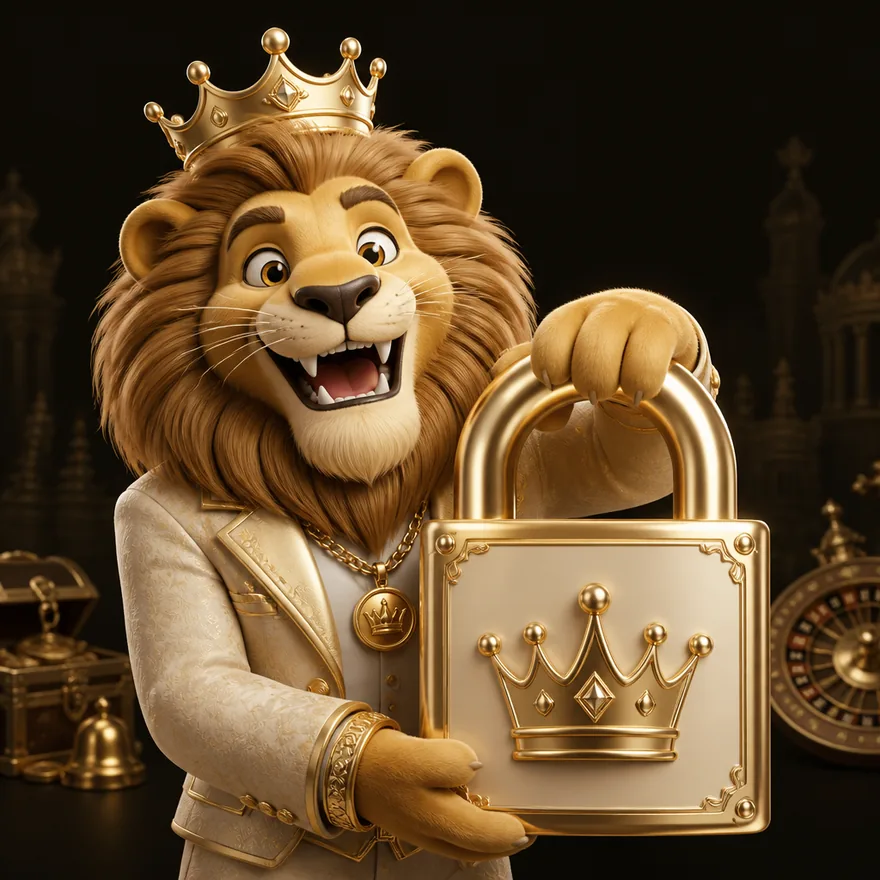 Royal padlock — Red Lion