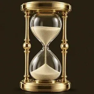 Golden hourglass — Red Lion