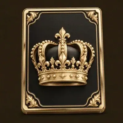 Crown emblem card — Red Lion
