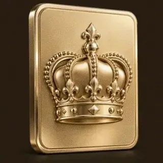 Royal crown plaque — Red Lion