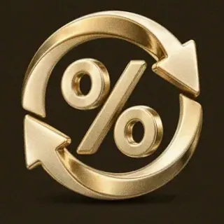 Percent cycle icon — Red Lion