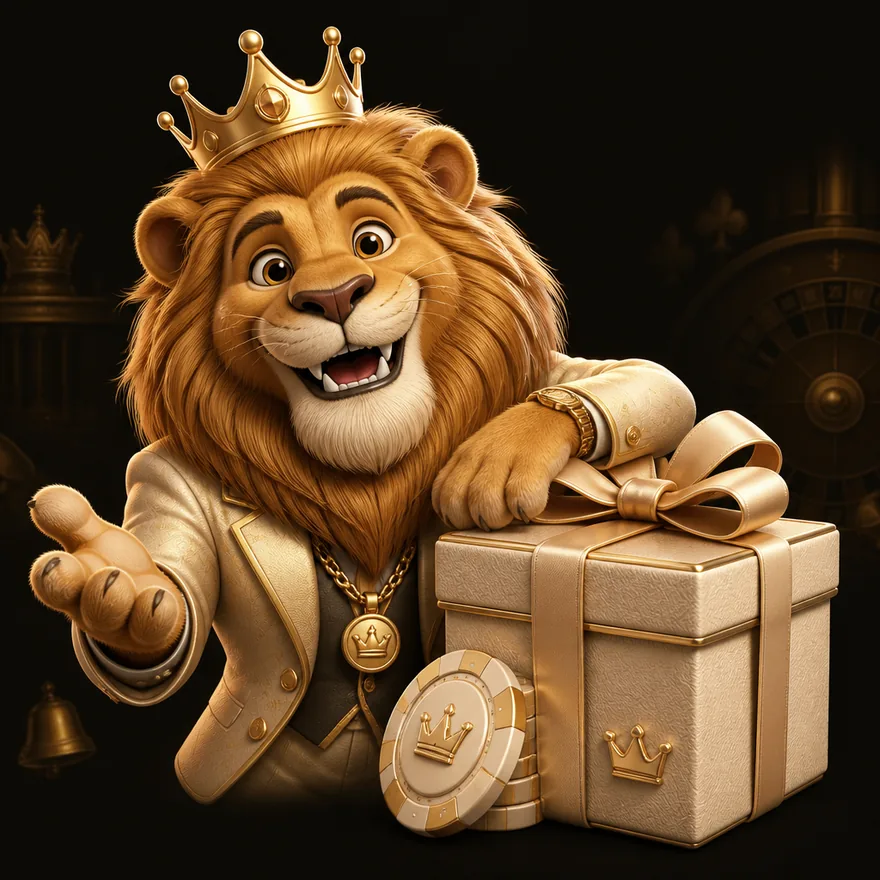 Gift box and chips — Red Lion