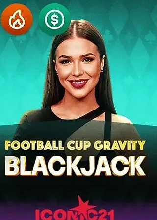 Football Cup Gravity Blackjack live game cover