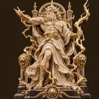 Thunder god zeus — Red Lion