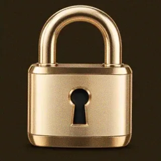 Metal padlock — Red Lion