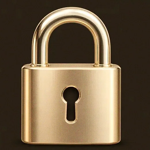 Metal padlock — Red Lion