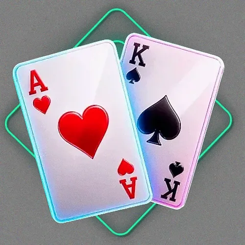 Ace and king playing cards