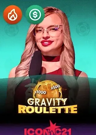 Gravity Roulette live game cover