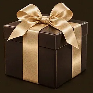 Wrapped gift box — Red Lion