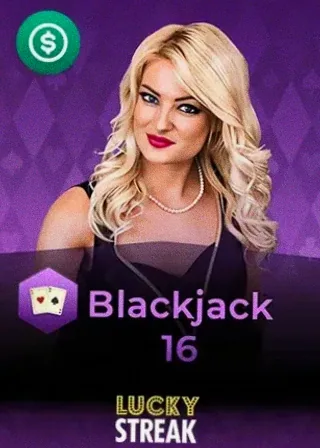 Blackjack 16 live game cover