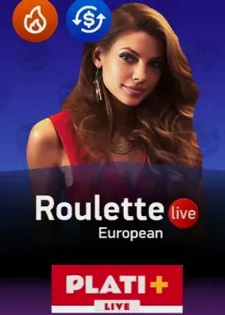 Roulette European live game cover